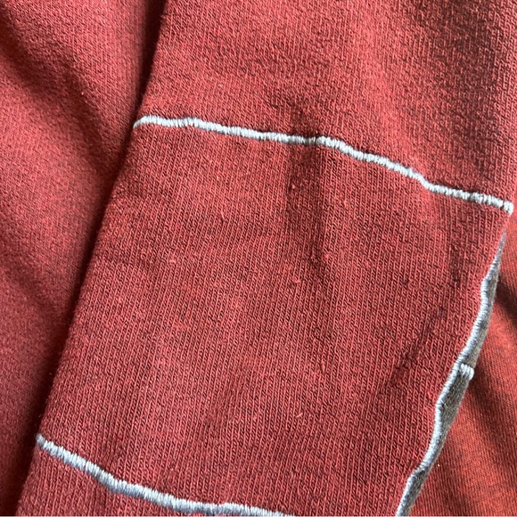 Kuhl Sweater Men L Brick Red Interceptr 1/4 Zip Pullover Fishing Camping Hiking - Picture 6 of 10